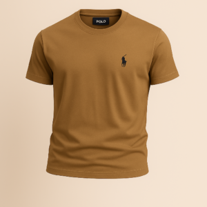 Brown t-shirt in best quality fabric in Pakistan, Cash on delivery all over Pakistan